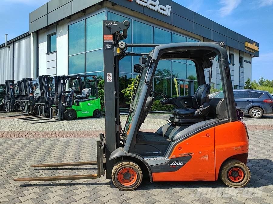 Linde H16T-01 LPG heftrucks