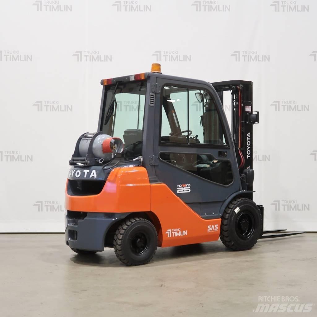 Toyota 02-8FGF25 LPG heftrucks