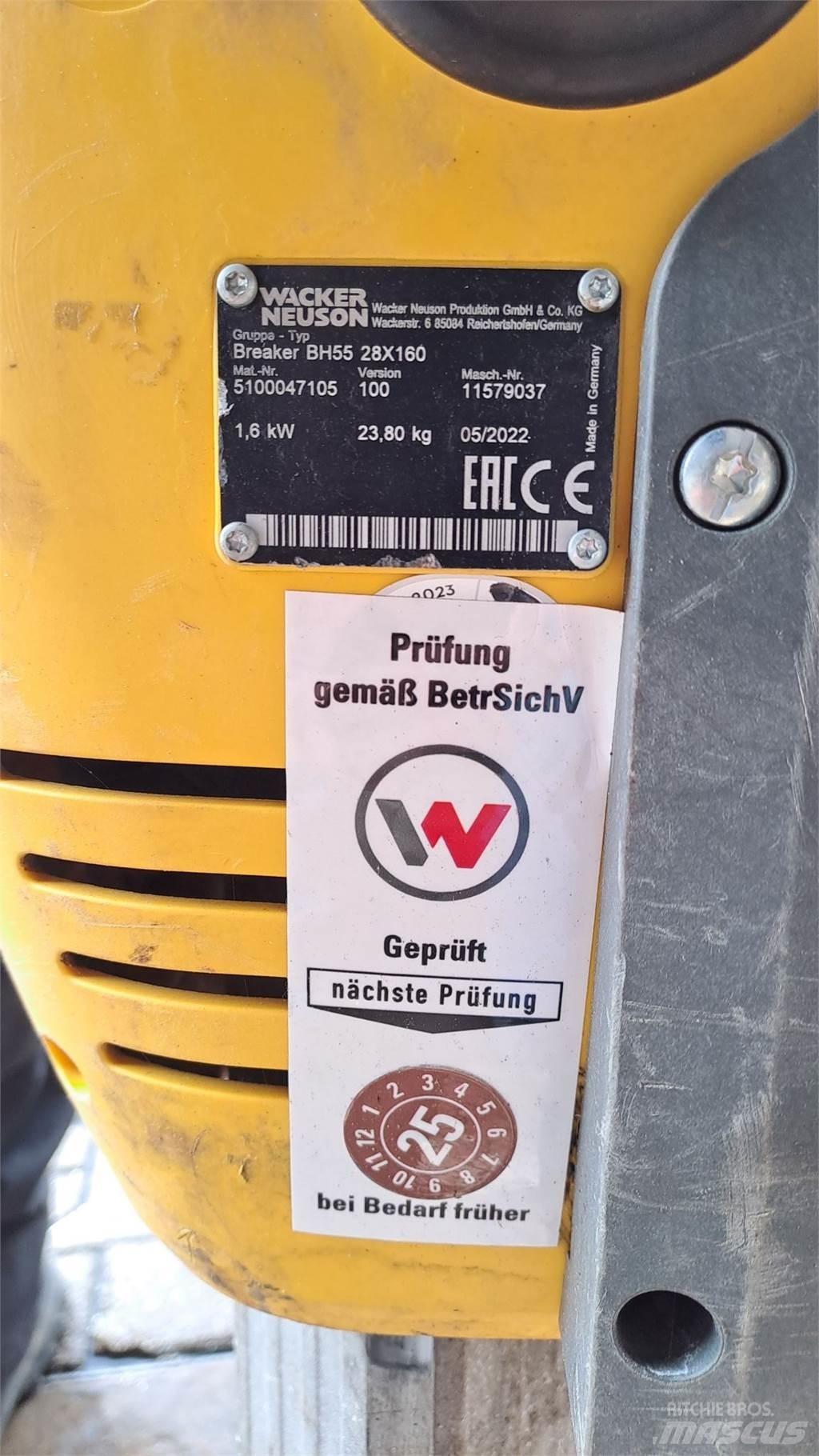 Wacker Neuson BH55 Stampers