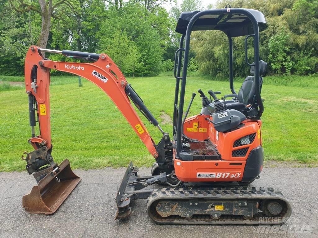 Kubota U 17-3a Minigraafmachines < 7t