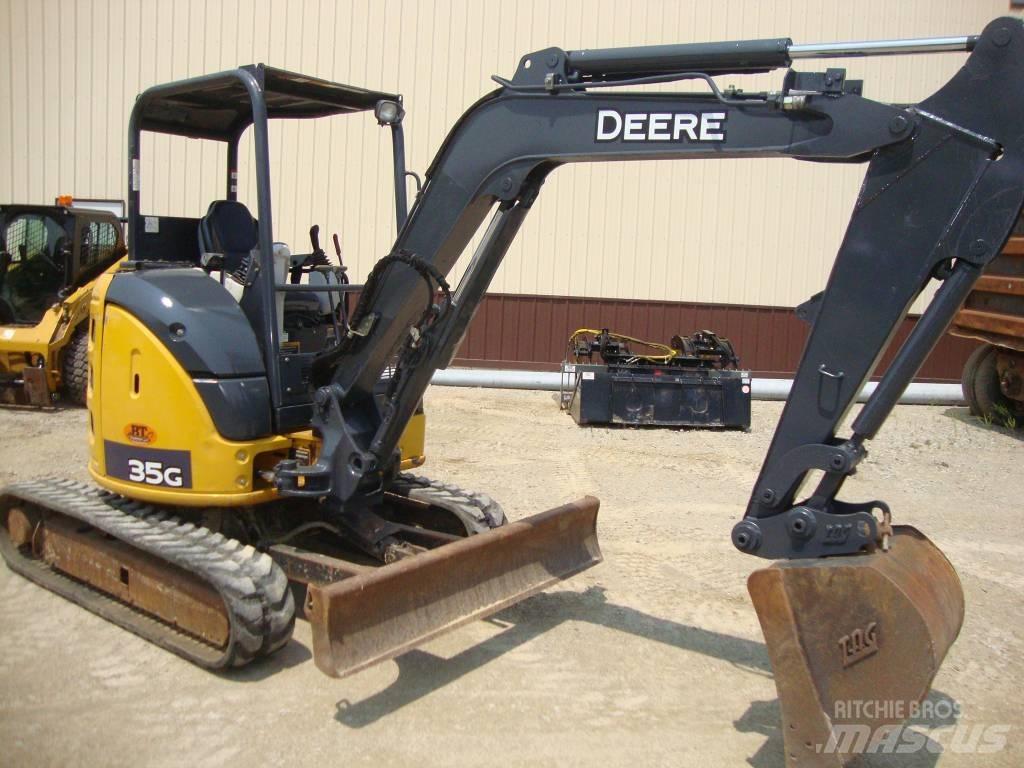 DEERE 35G Minigraafmachines < 7t
