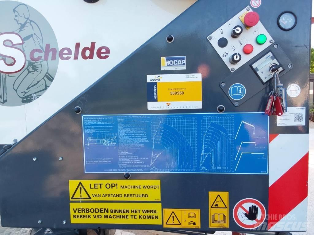 Paus PTK 31 Kranen voor alle terreinen