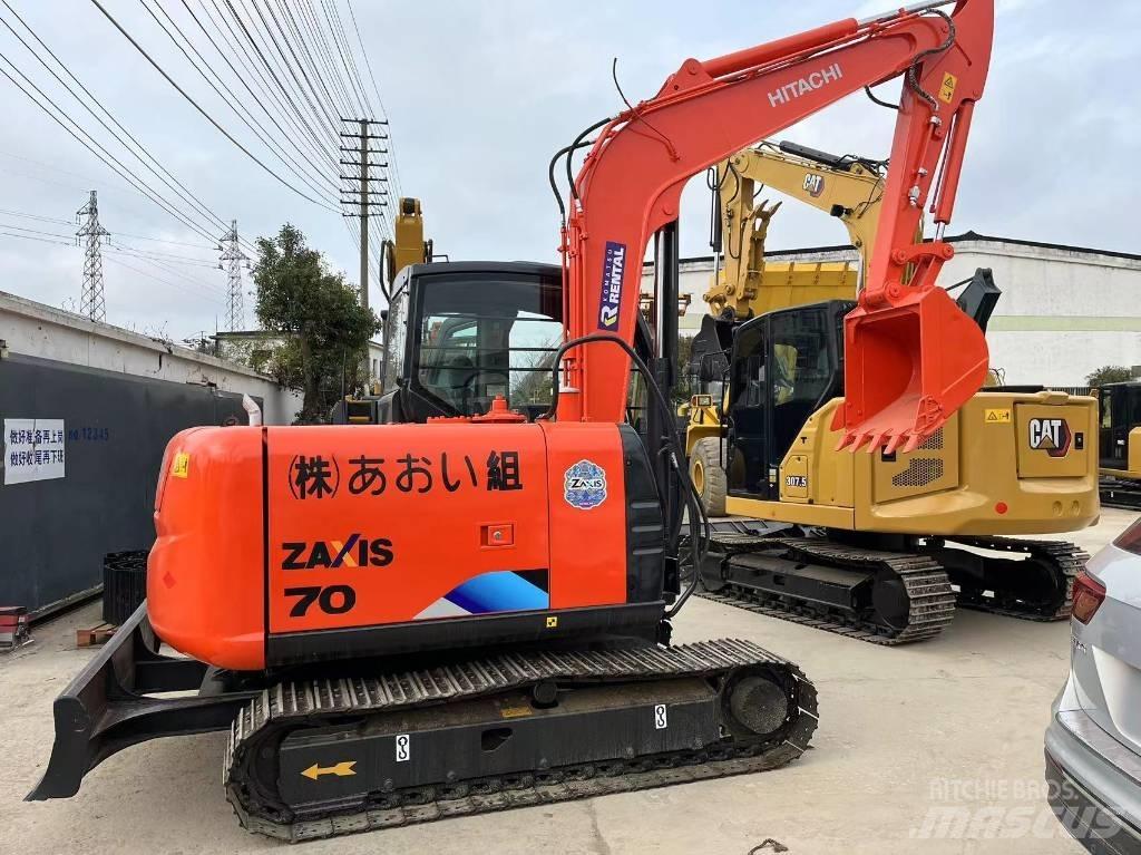 Hitachi ZX 70 Midigraafmachines 7t - 12t