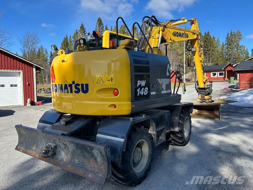 Komatsu PW 148-10 Wielgraafmachines
