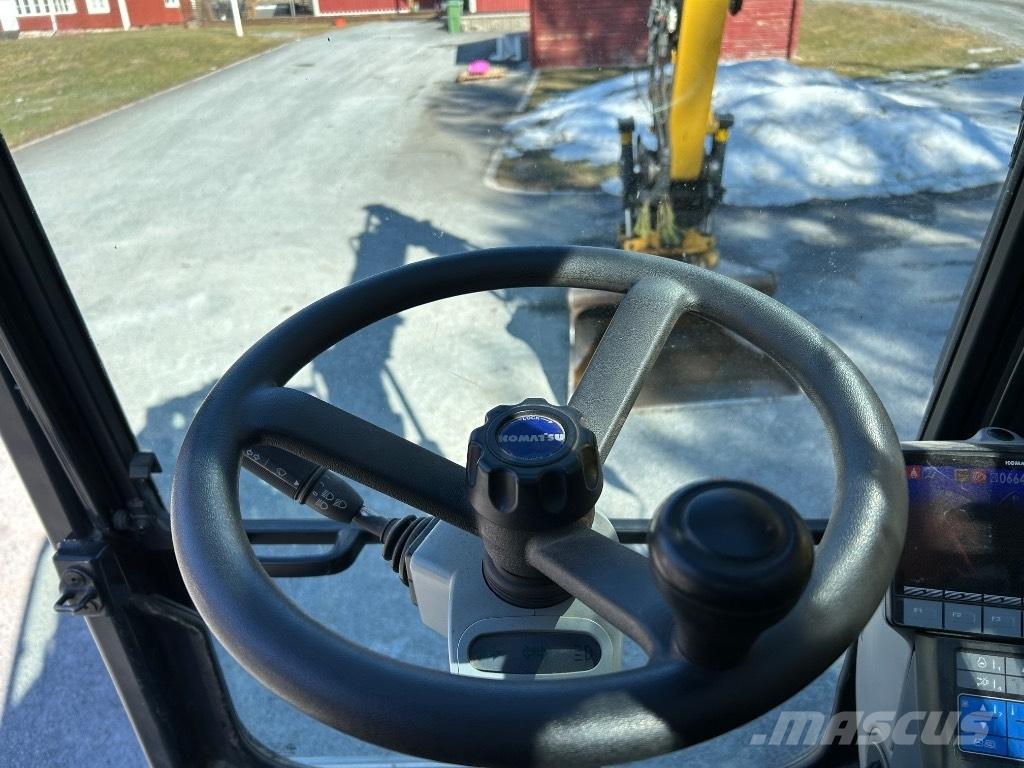Komatsu PW 148-10 Wielgraafmachines