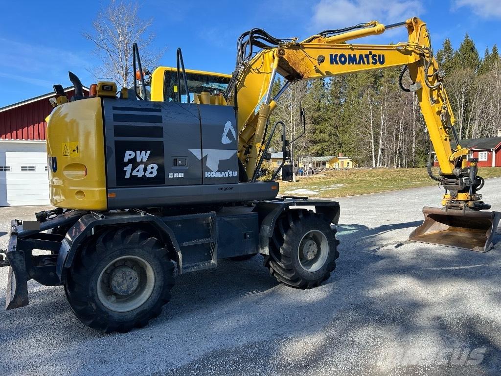 Komatsu PW 148-10 Wielgraafmachines