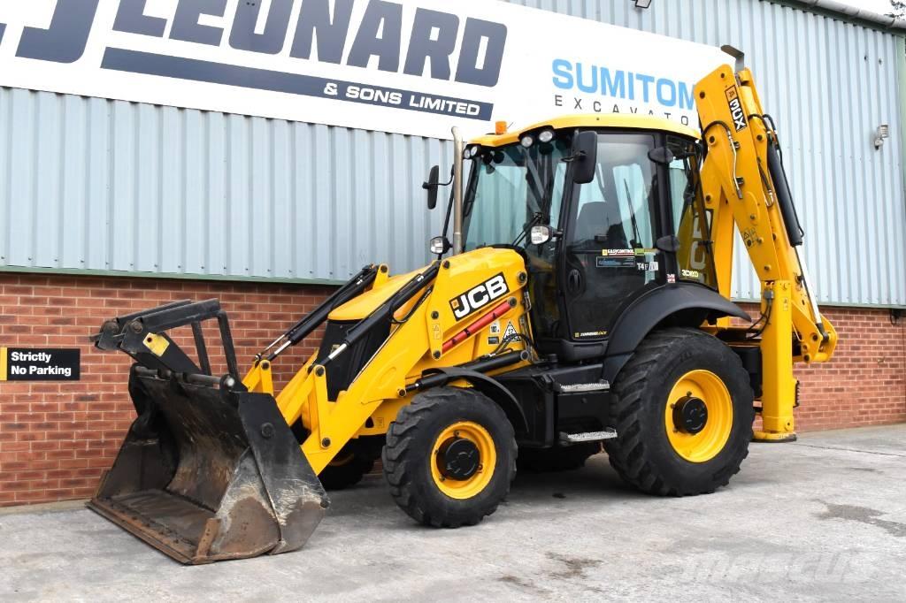 JCB 3 CX Graaf-laadcombinaties
