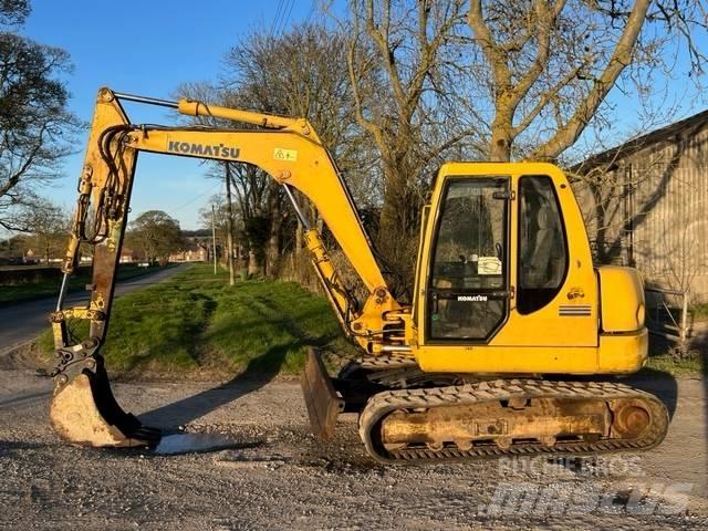 Komatsu PC 75R Midigraafmachines 7t - 12t