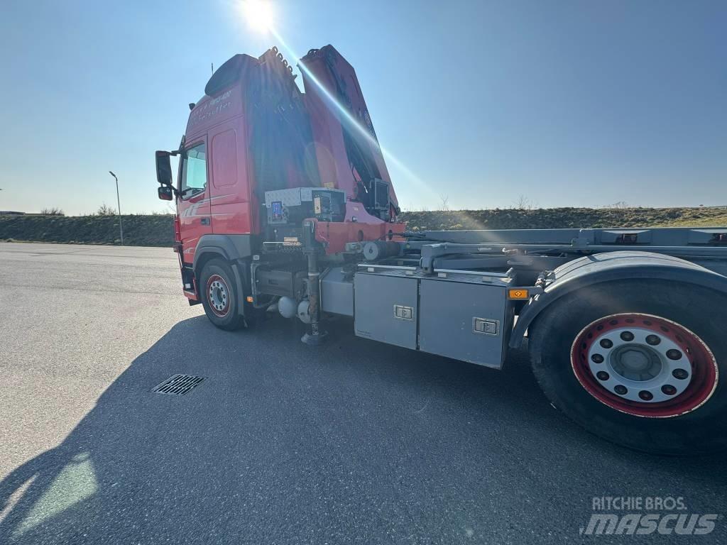 Volvo FM 420 Containertrucks met kabelsysteem
