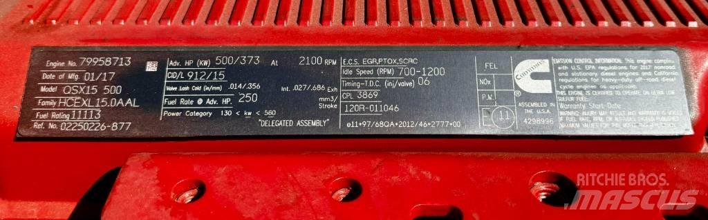 Cummins QSX15 Bouw - Overige