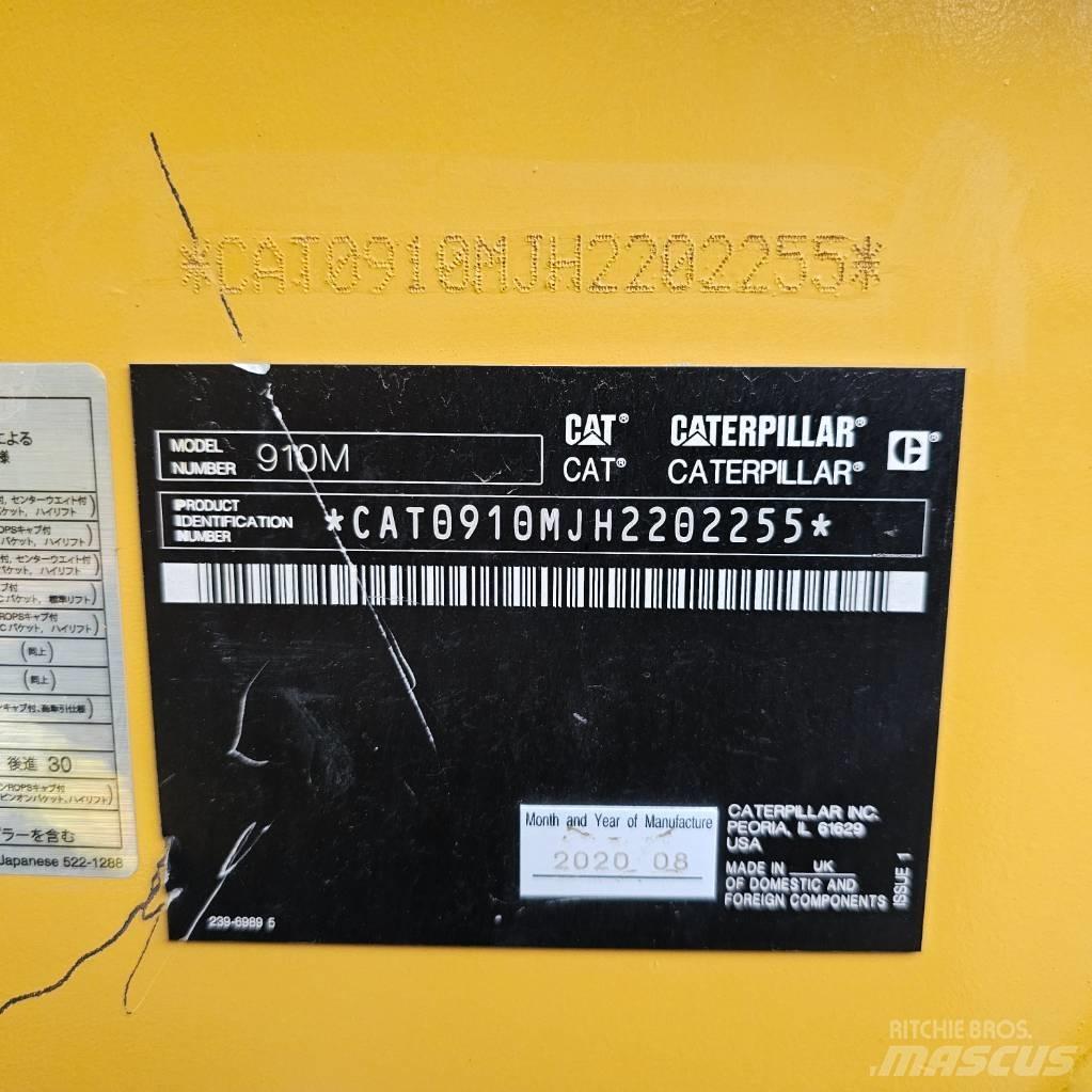 CAT 910M Wielladers