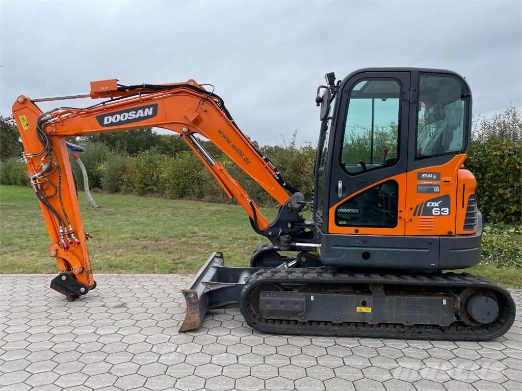 Doosan DX63-3 Minigraafmachines < 7t
