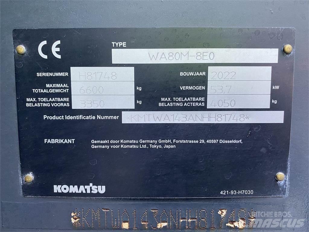 Komatsu WA80M-8EO Knik- en schrankladers