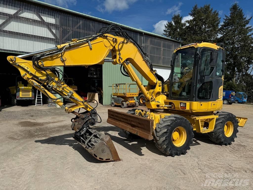 Komatsu PW 98 MR-8 Wielgraafmachines