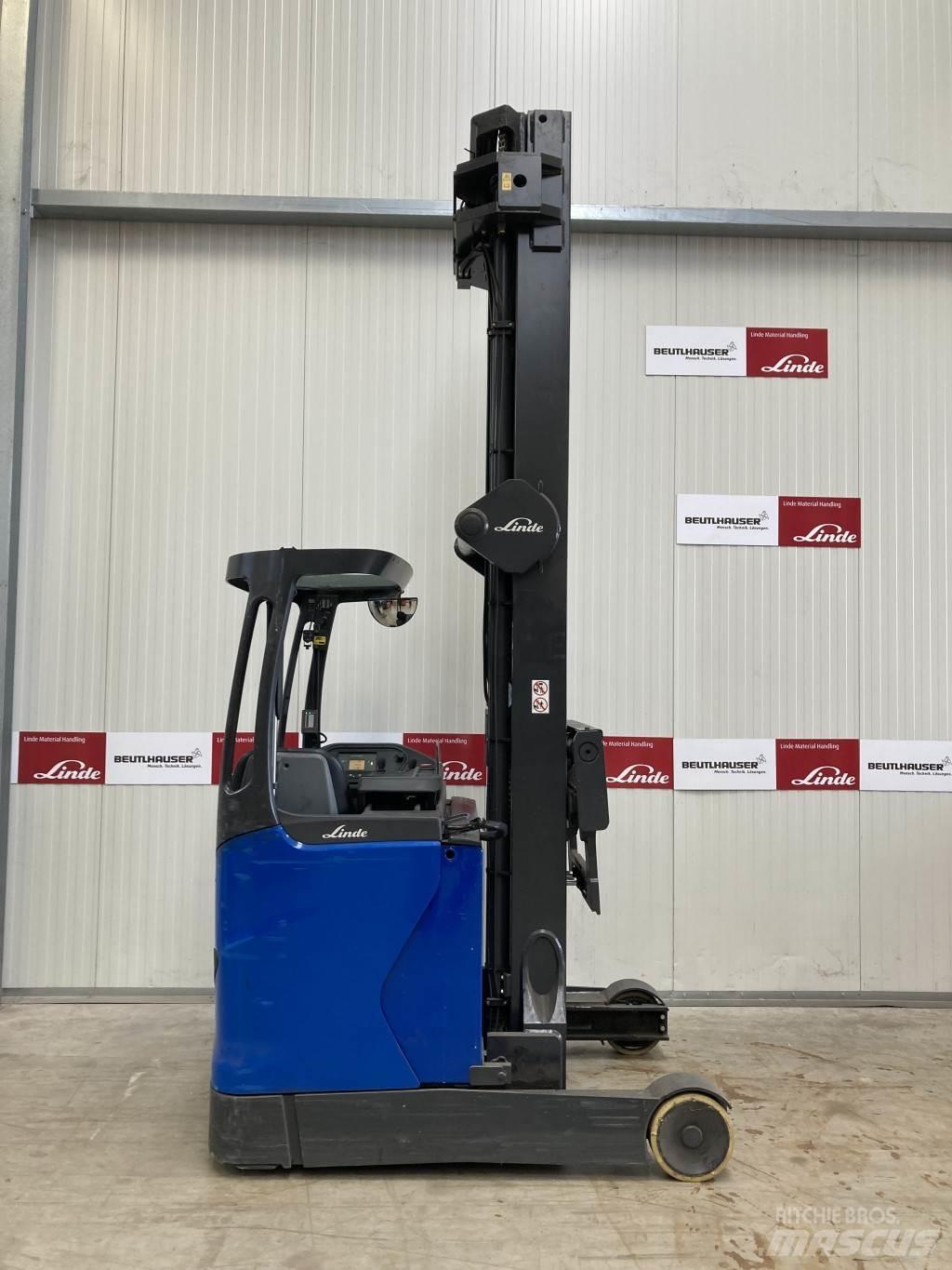 Linde R16HD Reachtruck voor hoog niveau