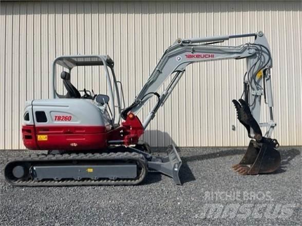 Takeuchi TB260 Rupsgraafmachines