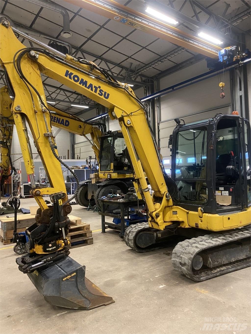 Komatsu PC55MR-5 Minigraafmachines < 7t