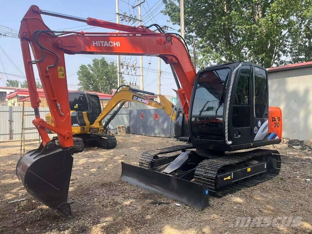 Hitachi ZX 70 Midigraafmachines 7t - 12t