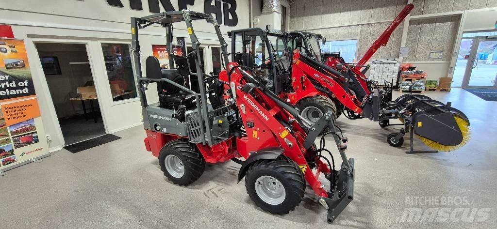 Weidemann 1140 Knik- en schrankladers