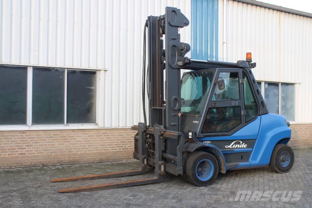 Linde H 80 D 900 Diesel heftrucks