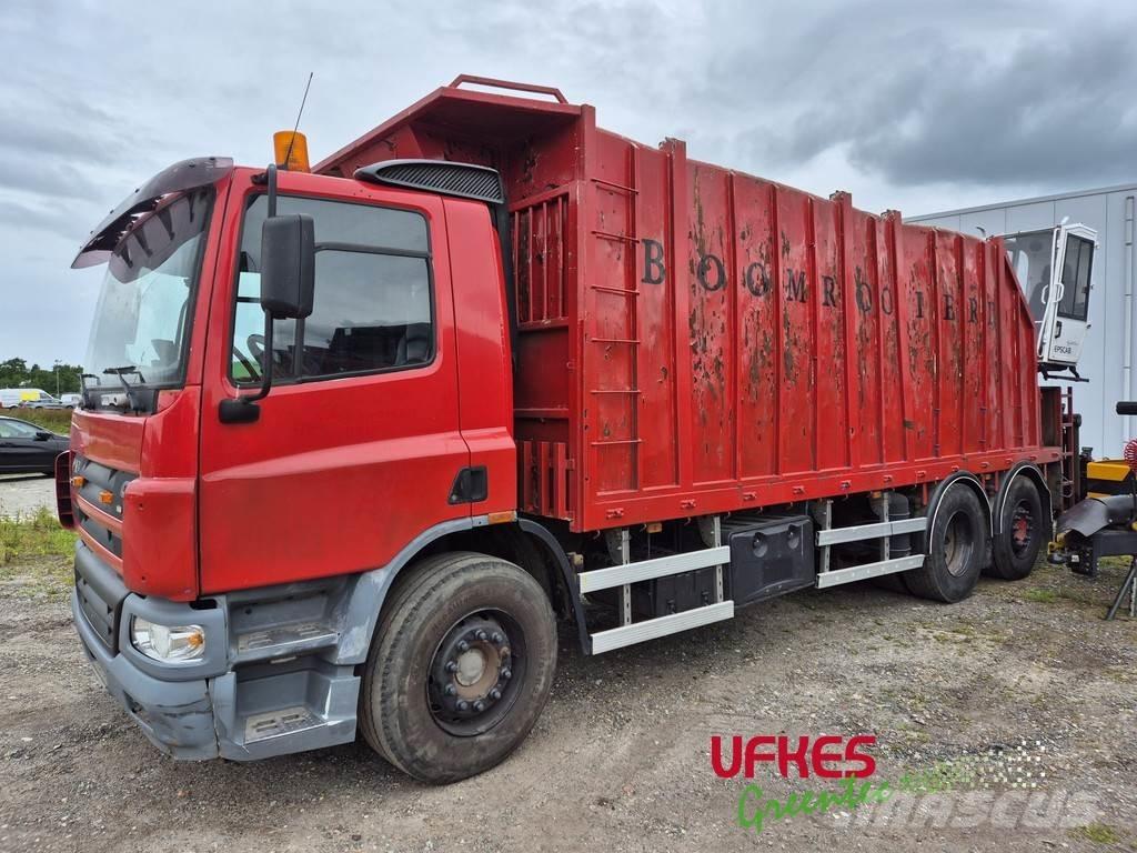 DAF AS75PC CF Bestelwagens met open laadbak