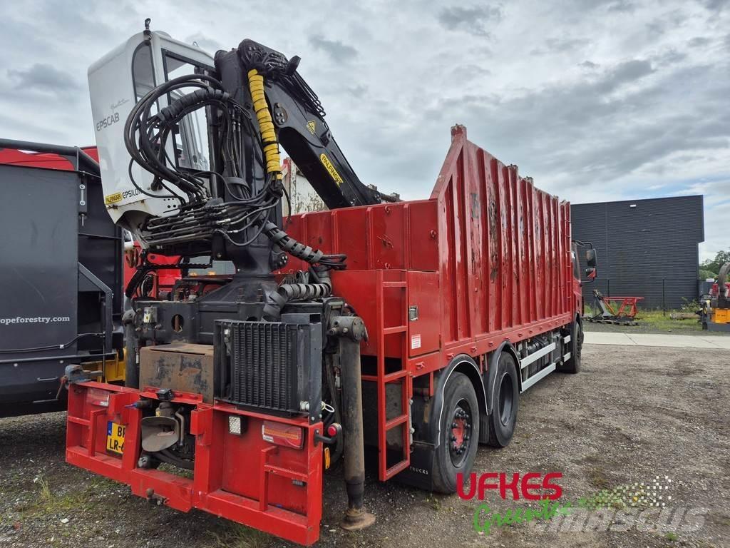 DAF AS75PC CF Bestelwagens met open laadbak