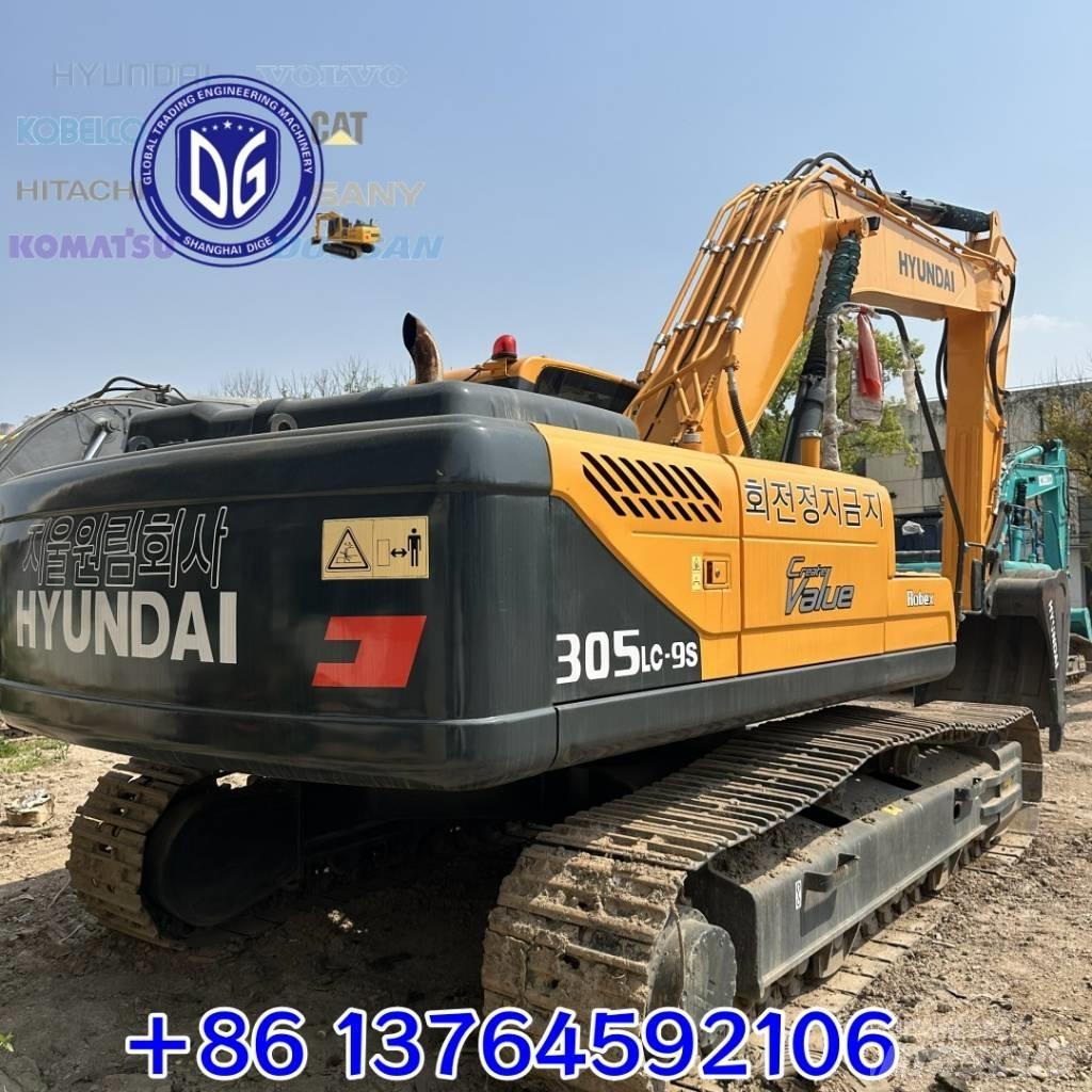 Hyundai 305-9 Rupsgraafmachines