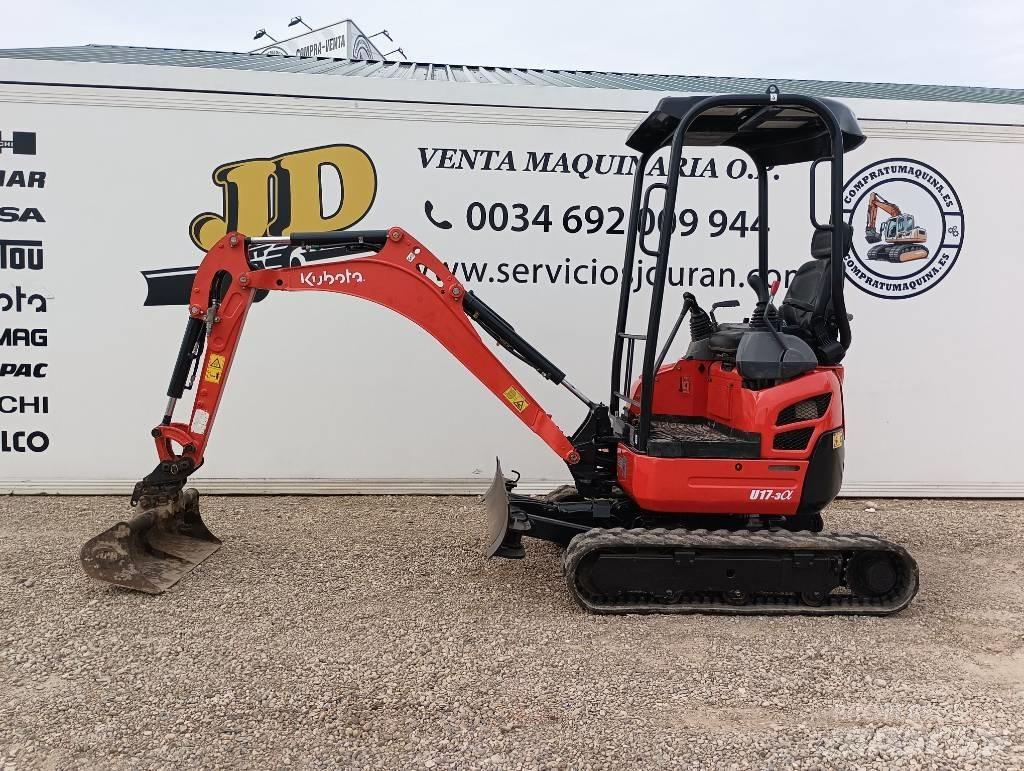 Kubota U 17-3 a Minigraafmachines < 7t