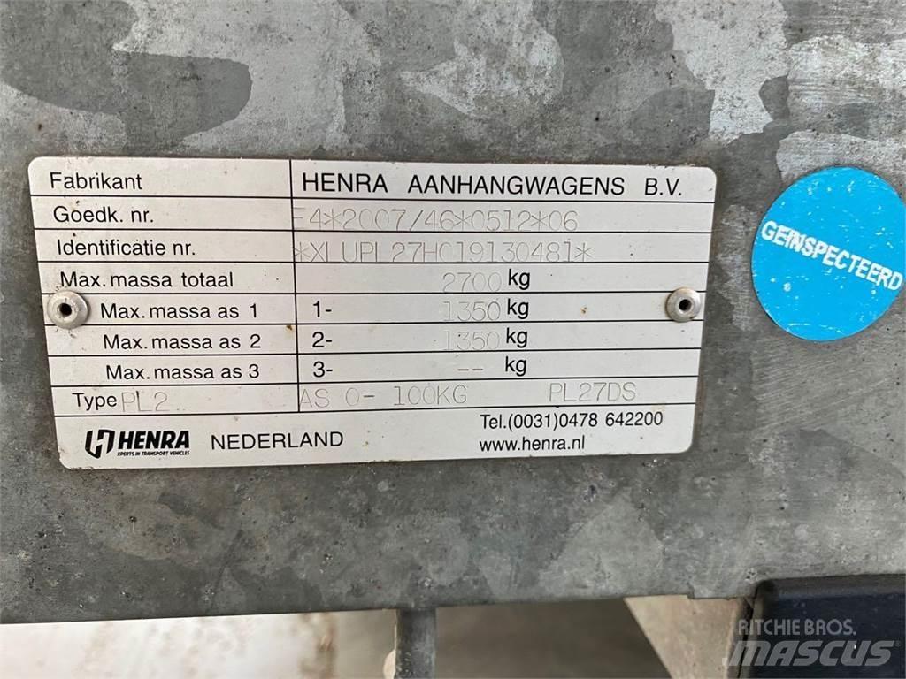  HENRA  (NL) PL27DS Opleggers met meesturende achterwielen