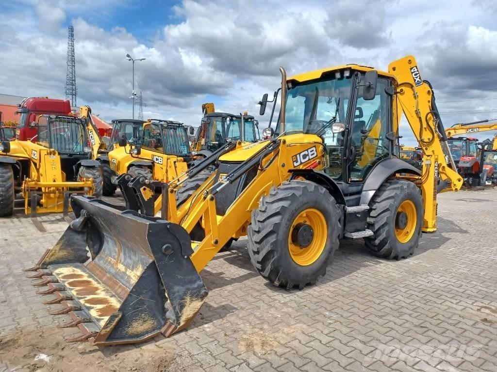 JCB 4CX PLUS AEC Graaf-laadcombinaties