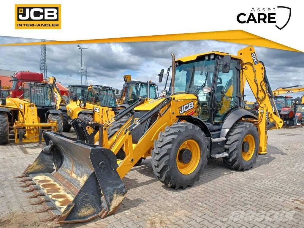 JCB 4CX PLUS AEC Graaf-laadcombinaties