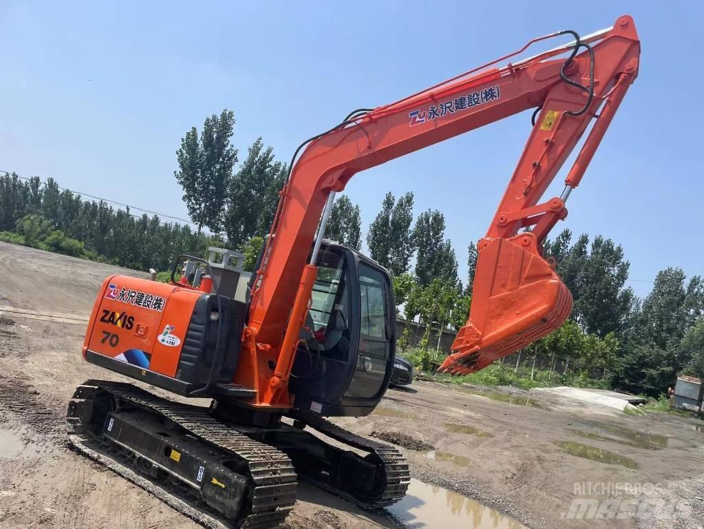 Hitachi ZX70 Rupsgraafmachines