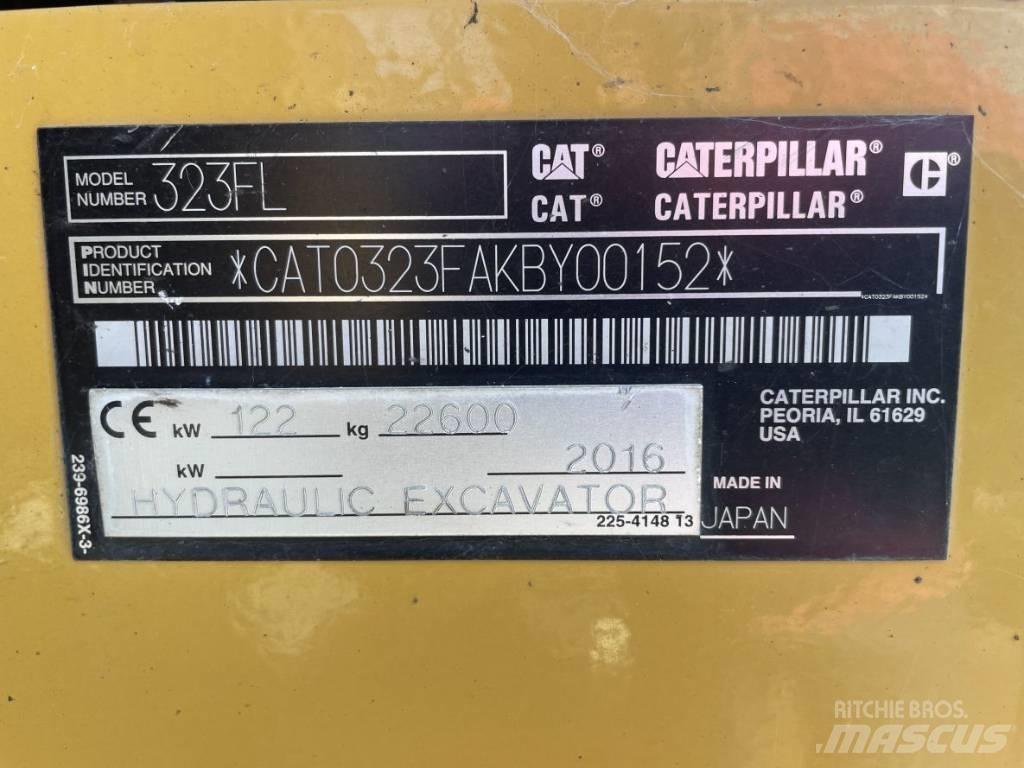 CAT 323F L Rupsgraafmachines