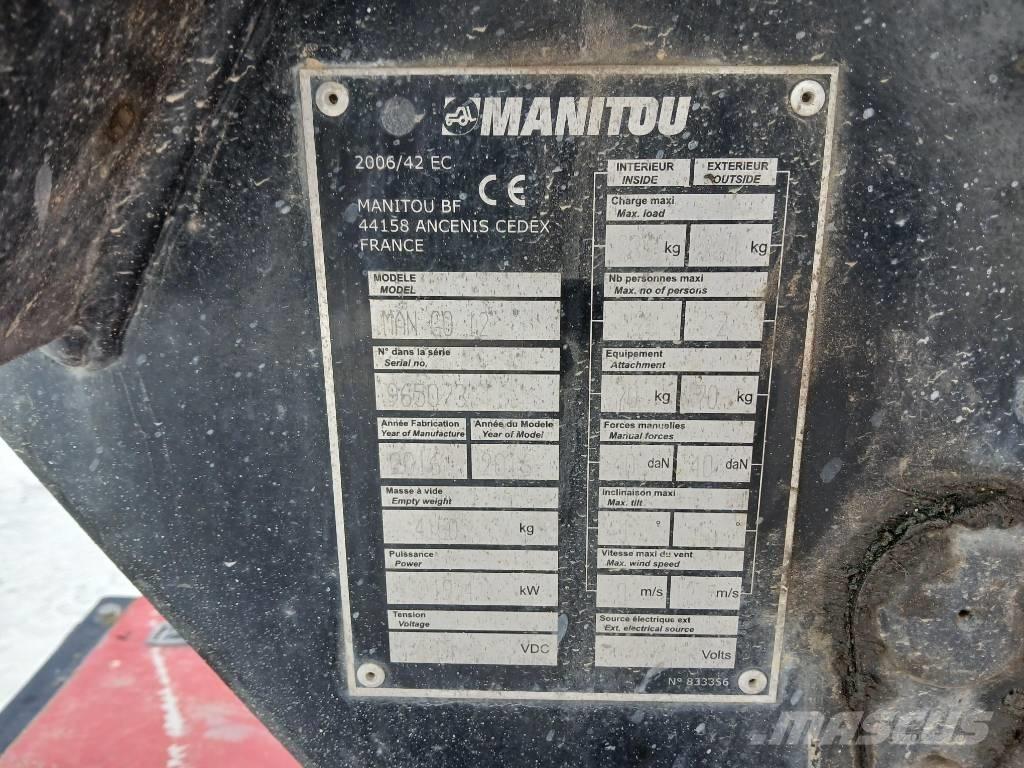 Manitou ManGo 12 Knikarmhoogwerkers