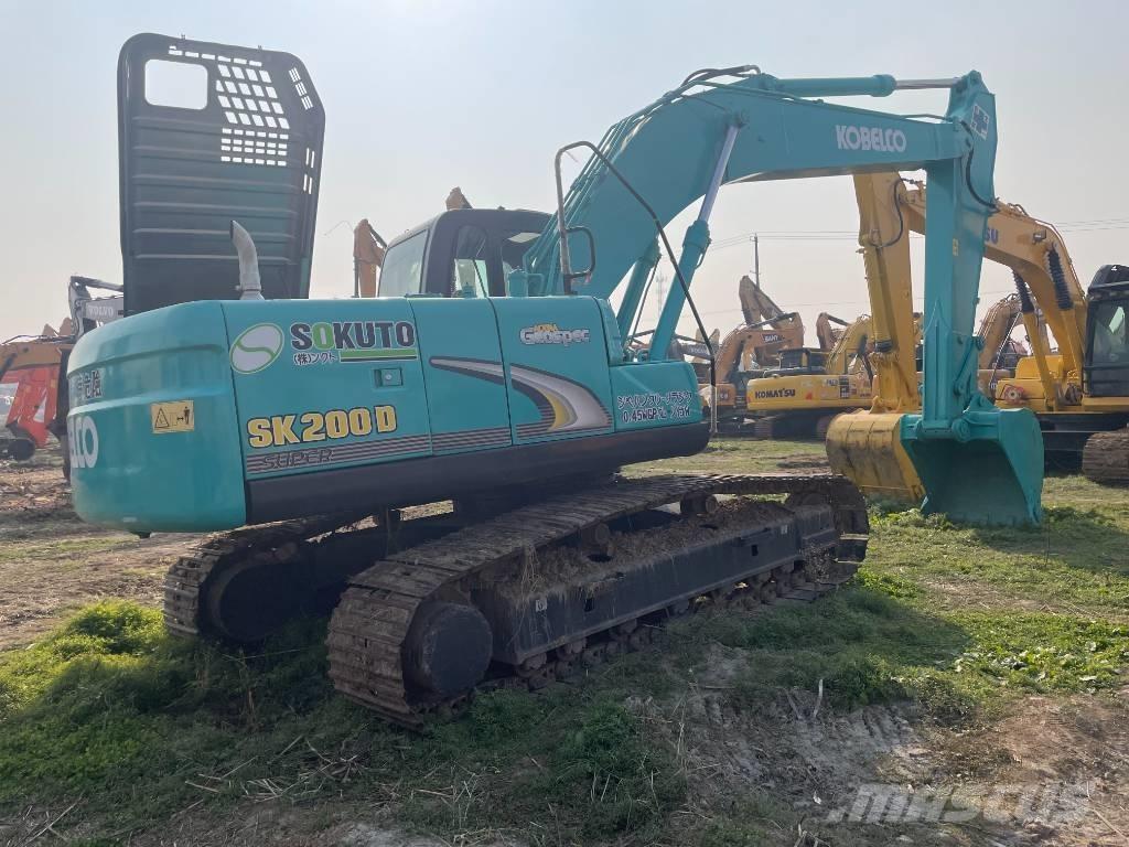 Kobelco SK 200 Rupsgraafmachines