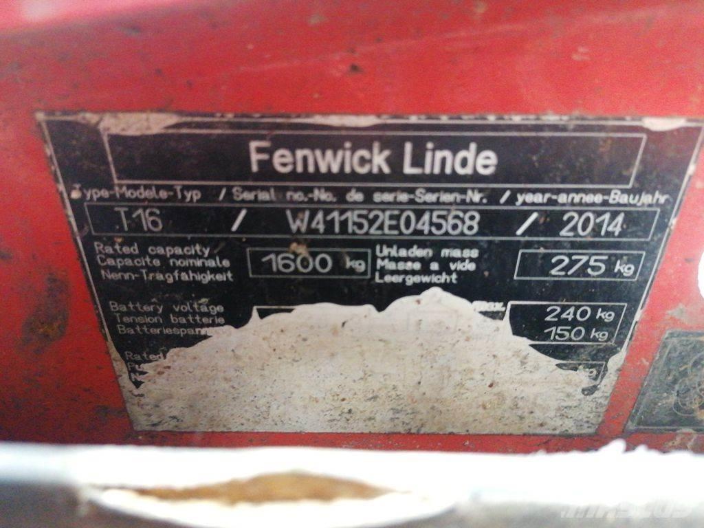 Linde T16 Electro-pallettrucks