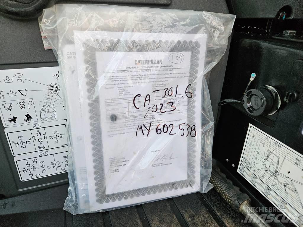 CAT 301.6 Minigraafmachines < 7t