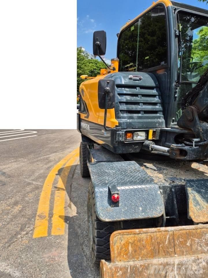Hyundai 65A Wielgraafmachines