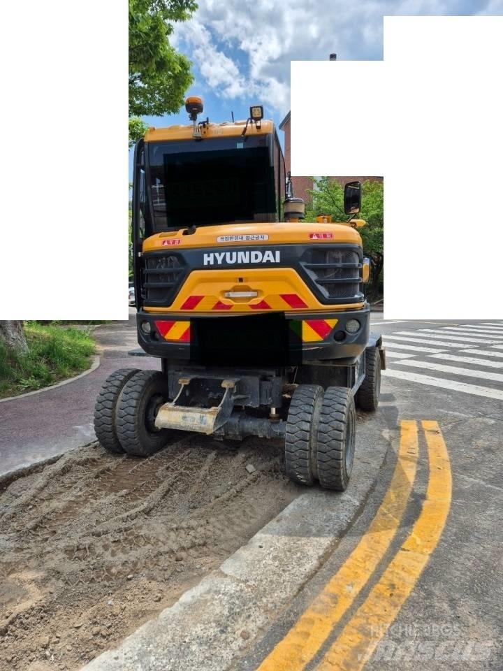 Hyundai 65A Wielgraafmachines
