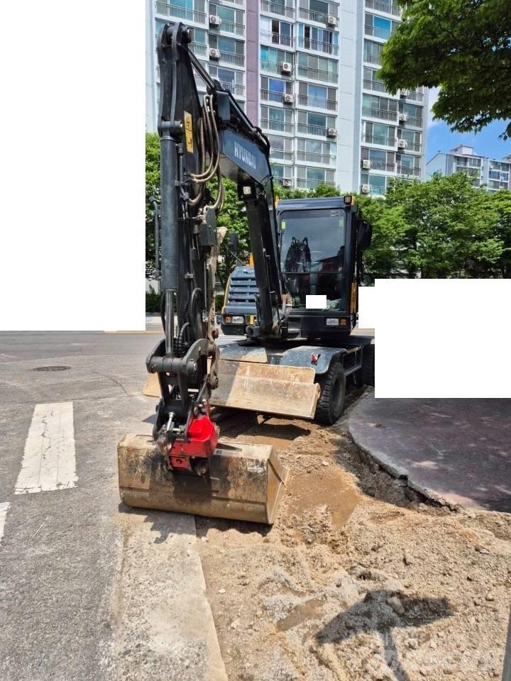 Hyundai 65A Wielgraafmachines
