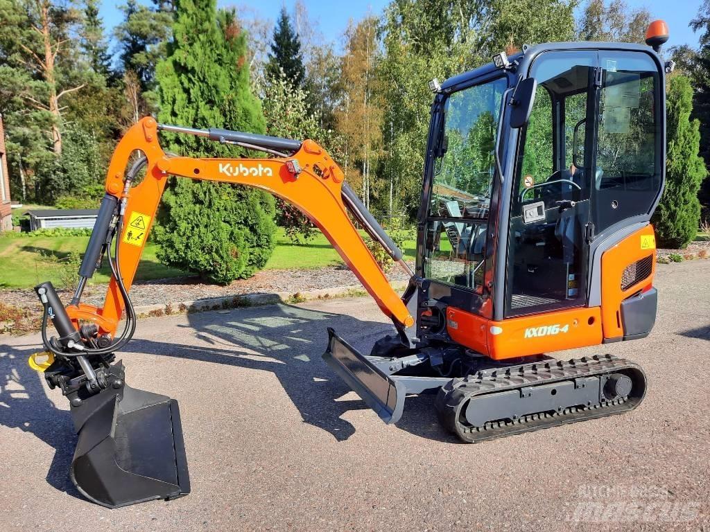 Kubota KX016-4 Minigraafmachines < 7t