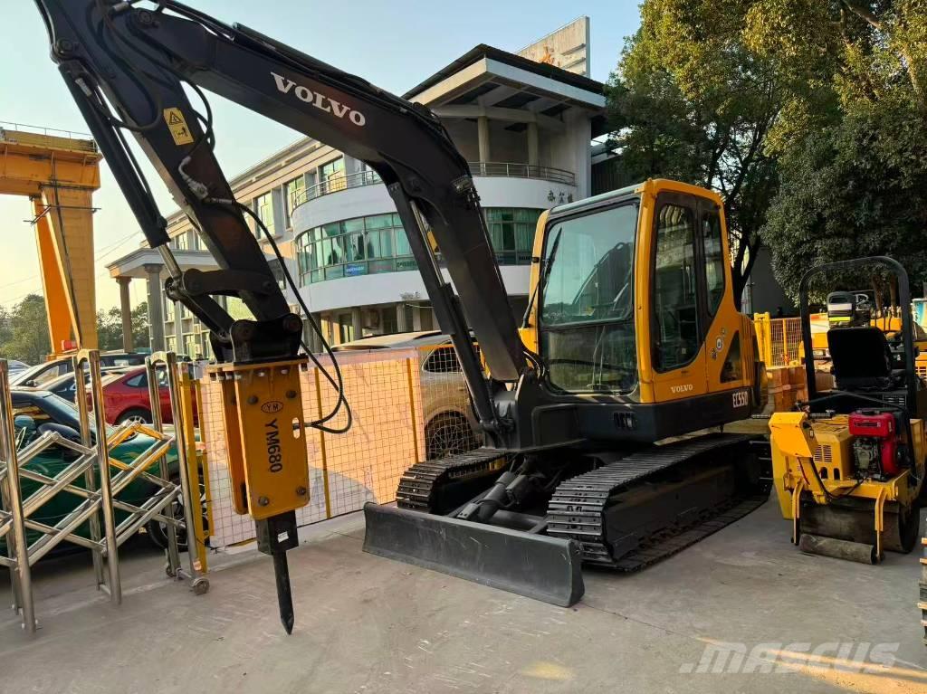 Volvo EC55D Minigraafmachines < 7t