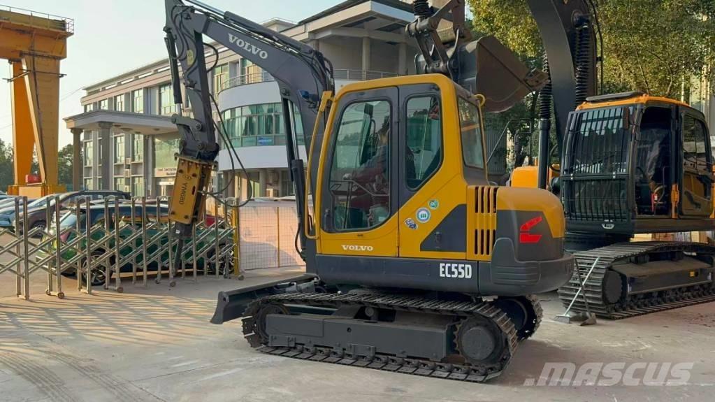 Volvo EC55D Minigraafmachines < 7t