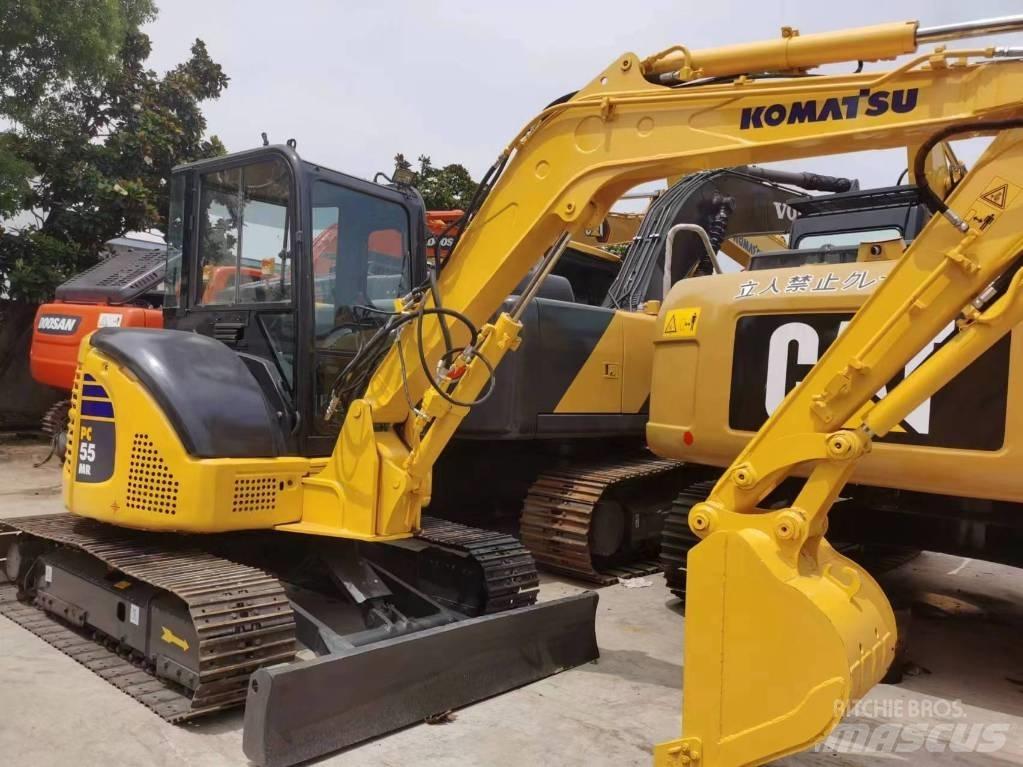 Komatsu PC 55 Rupsgraafmachines