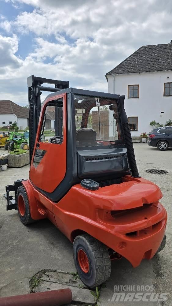 Linde H35D Stapler Stapelaar meeloop