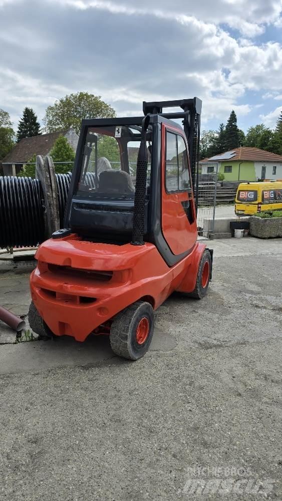 Linde H35D Stapler Stapelaar meeloop