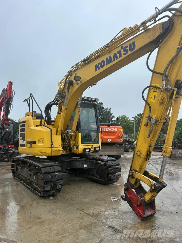 Komatsu PC 138 US-11 Rupsgraafmachines