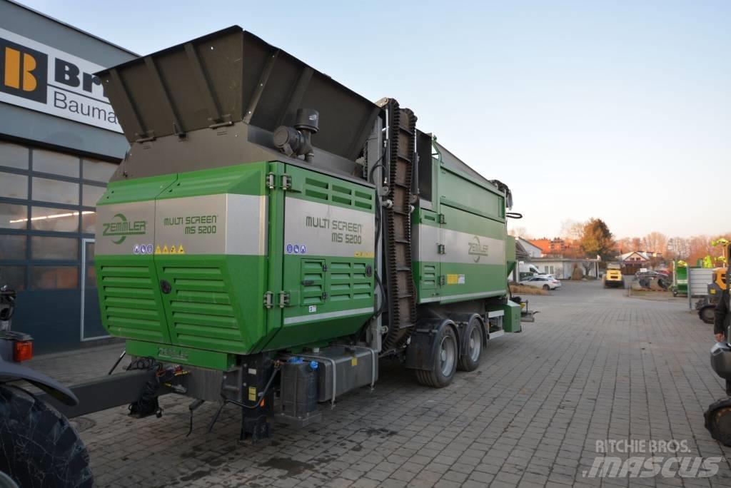 Zemmler MS 5200 Mobiele zeefinstallaties