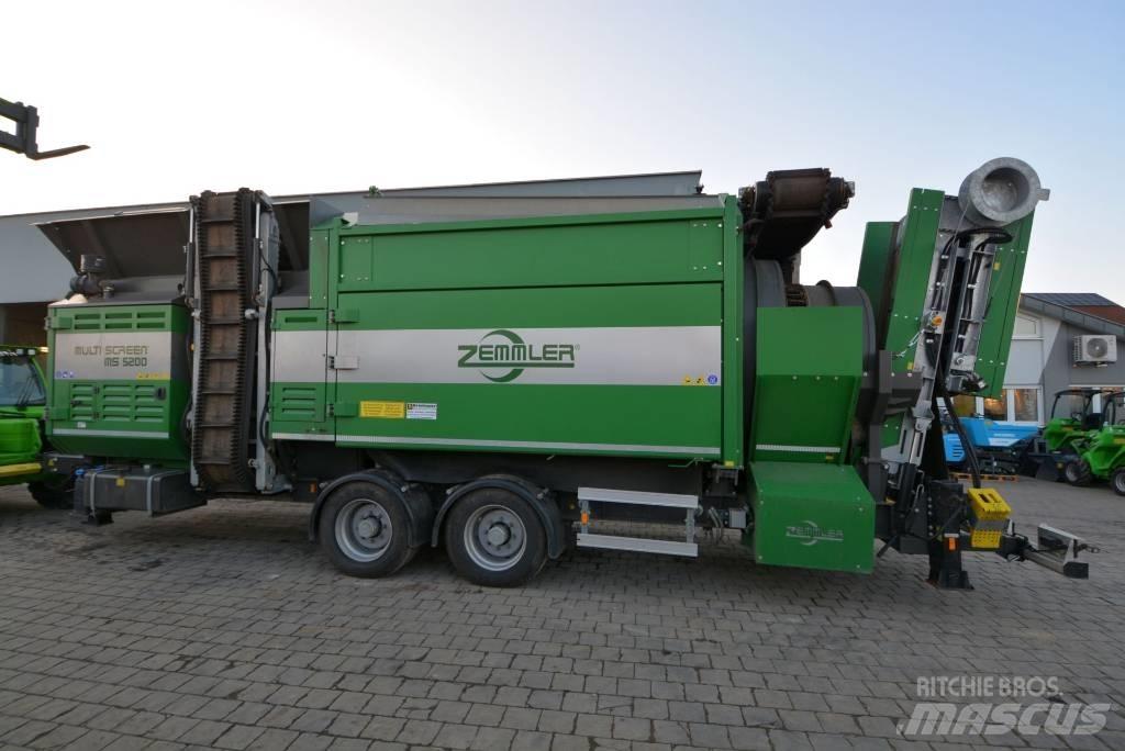Zemmler MS 5200 Mobiele zeefinstallaties