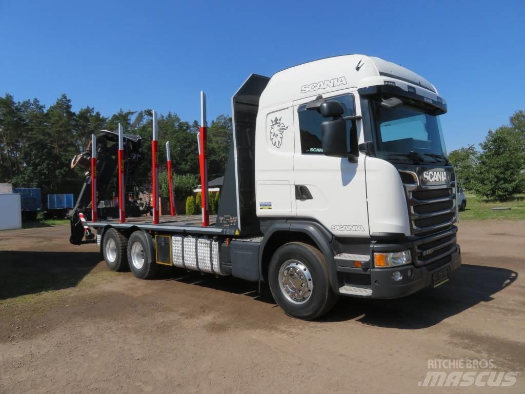 Scania G 450 Hout-Bakwagens